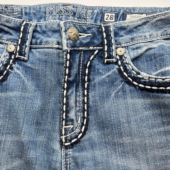 Miss Me Boyfriend Capri Size 28 - Picture 15 of 16